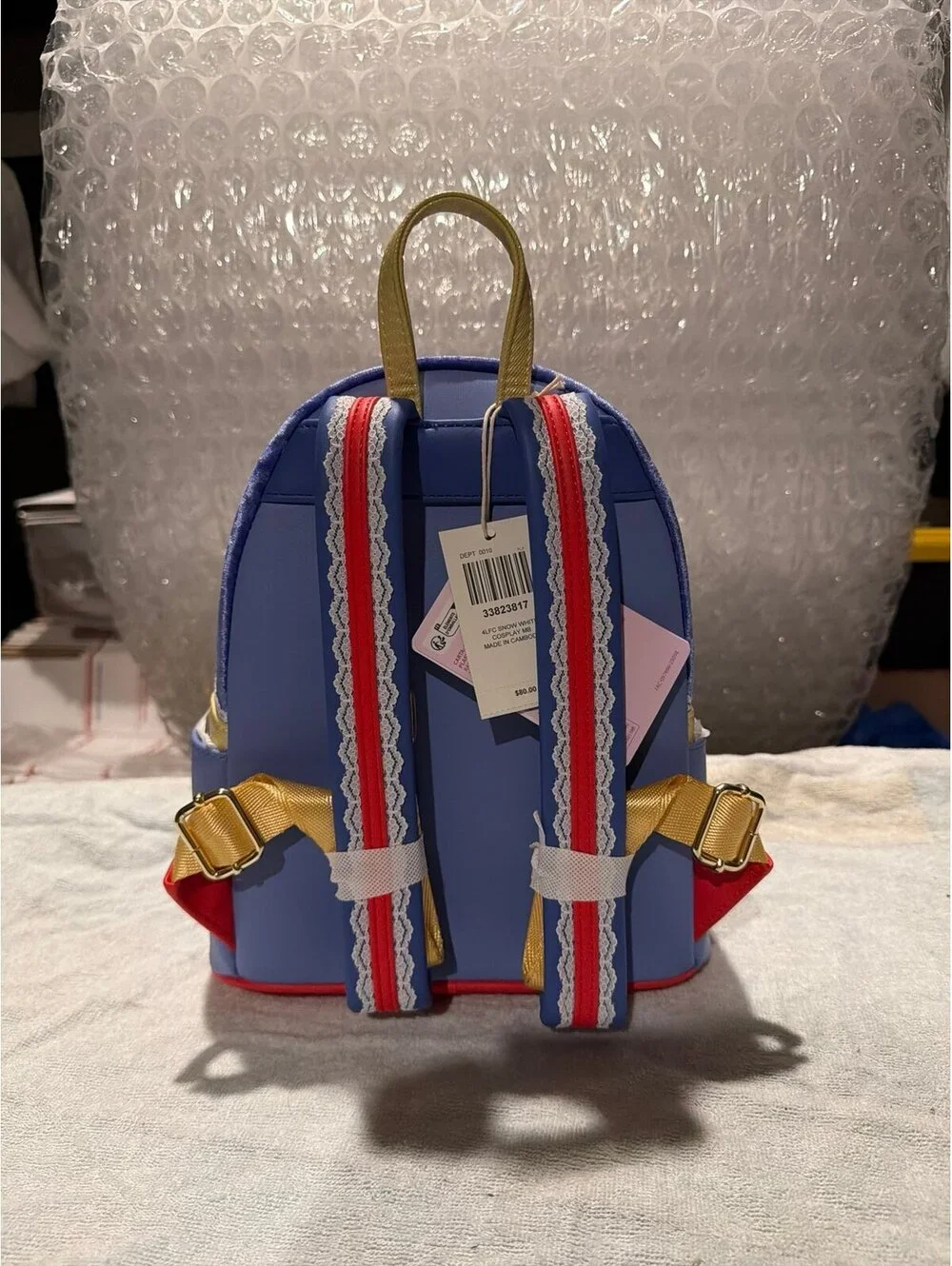 Loungefly Disney Snow White Dress Backpack NWT